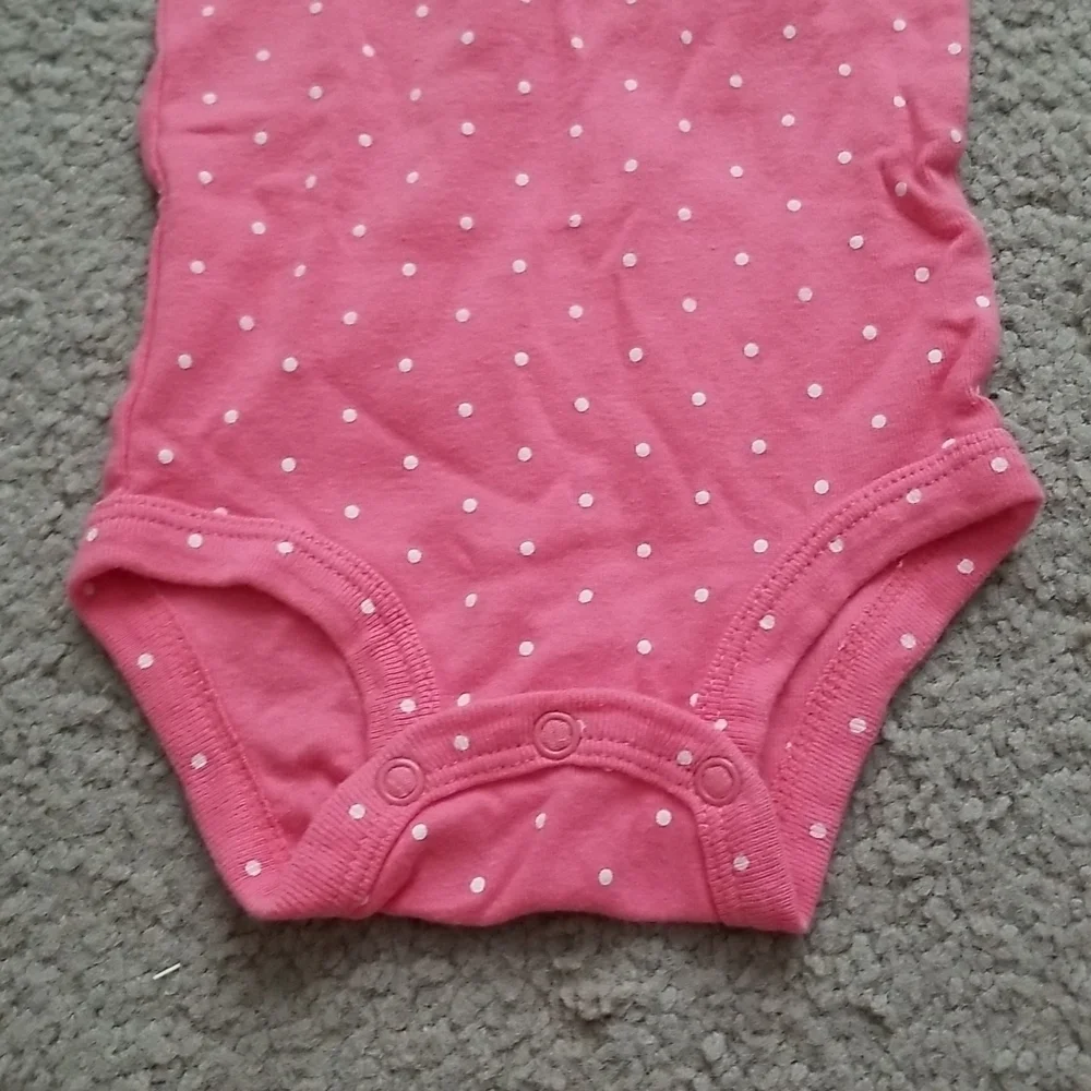 Carter's Baby Girl's Polkadot Onesie
